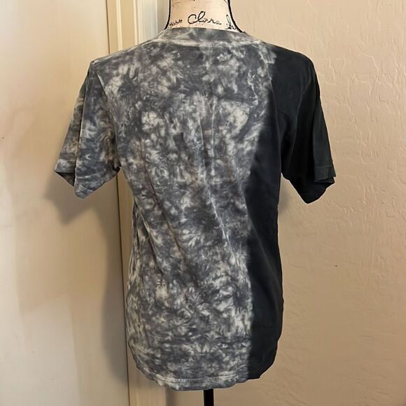 Y2K Visions Lion Nature Print Tie Dye Graphic Shirt Boho Casual - Picture 3 of 8